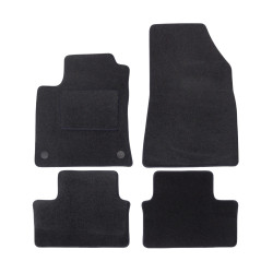 Velour car mats for Renault Clio V 2019-up 4pcs