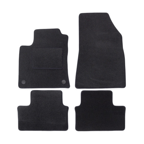 Za specifičen model Velour car mats for Renault Clio V 2019-up 4pcs | race-shop.si