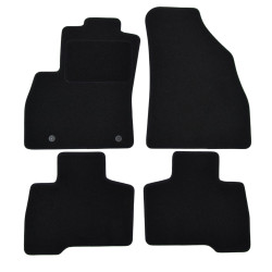 Velour car mats for PEUGEOT Peug. Bipper 2007 5-miest 2007-2017 4pcs