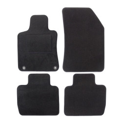 Velour car mats for Peugeot 508 2019-up 4pcs