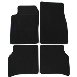 Velour car mats for Peugeot 306 1992-2000 4pcs