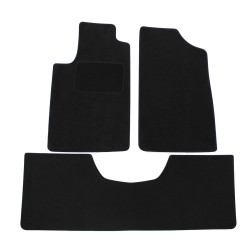 Velour car mats for Peugeot 405 1987-1997 3pcs