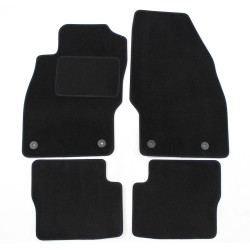 Velour car mats for Opel Corsa E 2006-2014 4pcs