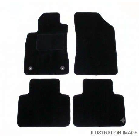 Za specifičen model Velour car mats for Nissan Leaf 1 2011-2017 4pcss | race-shop.si