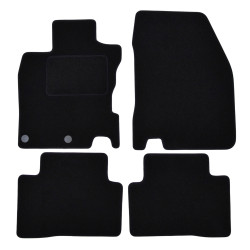 Velour car mats for Nissan X-Trail 2017-2021 4pcs