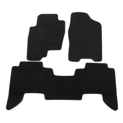 Velour car mats for Nissan Pathfinder 2005-2012 3pcs