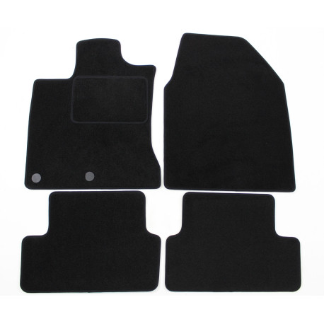 Za specifičen model Velour car mats for Nissan Qashqai 2007-2013 4pcs | race-shop.si