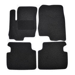 Velour car mats for Mitsubishi Colt 2008-2013 3pcs