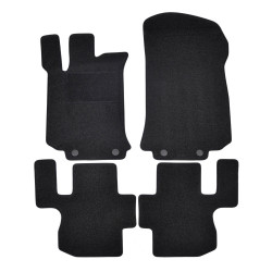 Velour car mats for Mercedes R-class 2011-2015 4pcs
