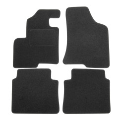 Velour car mats for Hyundai Santa Fe 2006-2012 4pcs