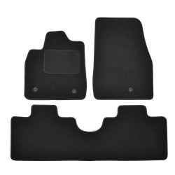 Velour car mats for Ford Mustang MachE 2021-up 3pcs