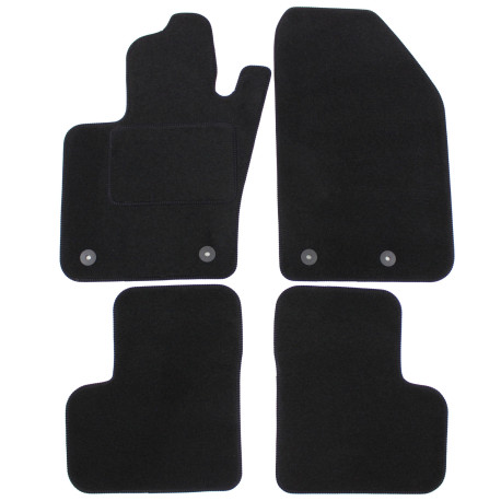 Za specifičen model Velour car mats for Fiat 500X 2014-up 4pcs | race-shop.si