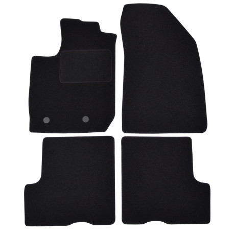 Za specifičen model Velour car mats for DACIA Duster 2018-2024 without box 4pcs | race-shop.si