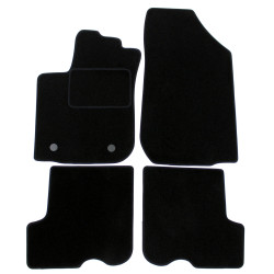 Velour car mats for Dacia Sandero Stepway 2012-2020 4pcs