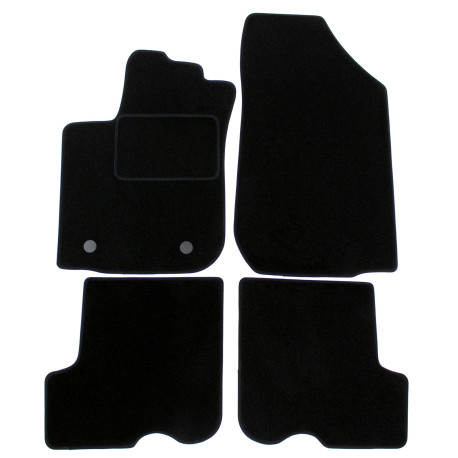 Za specifičen model Velour car mats for Dacia Sandero Stepway 2012-2020 4pcs | race-shop.si