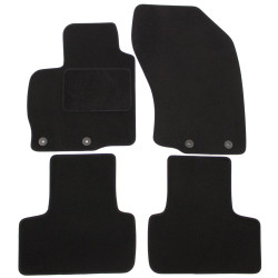 Velour car mats for Citroen C-crosser 2007-2010 4pcs