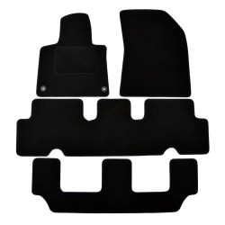 Velour car mats for Citroen C4 Grand Picasso/Grand Space Tourer 2013-up 7m 5pcs