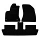 Za specifičen model Velour car mats for Citroen C4 Picaso 2006-2013 3pcs | race-shop.si