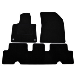 Velour car mats for Citroen C4 Picasso 2013-2019 /Space Tourer 2014-up 5m 3pcs