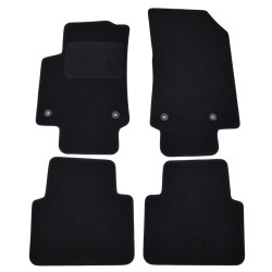 Velour car mats for Citroen C3 Aircross 2017-2024 4pcs