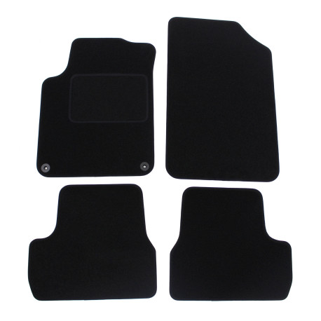Za specifičen model Velour car mats for Citroen C3 II 2009-2016 4pcs | race-shop.si