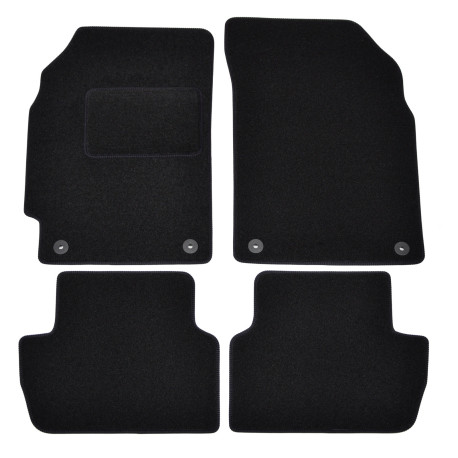 Za specifičen model Velour car mats for CHEVROLET Spark 2009-2015 4pcs | race-shop.si