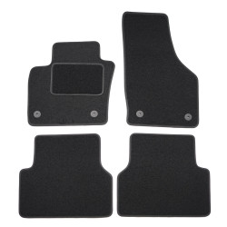 Velour car mats for Audi Q3 2011-2018 4pcs