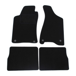 Velour car mats for Audi 80 B-4 1991-1996 4pcs