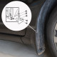 Blatniki Mud flaps for VW T5 / T6 Multivan / Caravelle 2003-2021 4pcs | race-shop.si