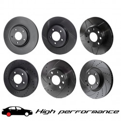 Rear brake discs Rotinger High Performance 20208HP, (2psc)