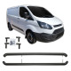 Side steps and rails Stainless steel side bars for Ford Transit Custom 2013-2023 (Black) | race-shop.si