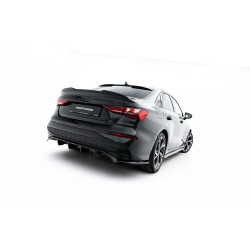 Rear Splitter (with vertical bars) Audi A3 Sedan 8Y Facelift