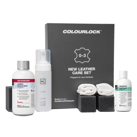 Autodetailing sets COLOURLOCK New Leather Care Set - Sada na starostlivosť o novú kožu do 3 rokov | race-shop.si