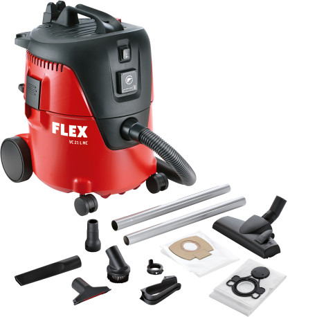 Električno/ Akumulatorsko orodje Flex VC 21 L MC - Priemyselný vysávač 20L | race-shop.si