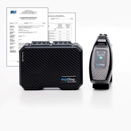 Električno/ Akumulatorsko orodje NexDiag NexPTG PRO Carbon & Certificate - Profesionálny certifikovaný merač hrúbky laku | race-shop.si