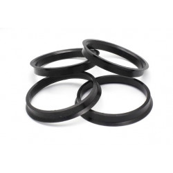 Set 4psc wheel hub rings 74.1-57.0mm