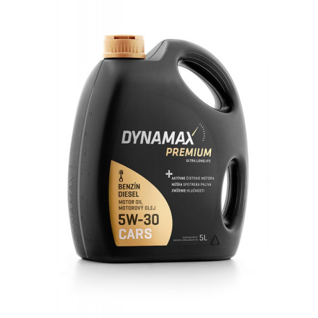 Motor oils Motorový olej DYNAMAX PREMIUM ULTRA LONGLIFE 5W30 5 L | race-shop.si