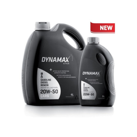 Motor oils Motorový olej DYNAMAX SL PLUS 20W50 5 L | race-shop.si