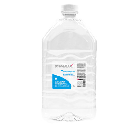 Tekmovalna hladilna sredstva DYNAMAX DEMINERALIZOVANÁ TECHNICKÁ VODA 2 L PET | race-shop.si