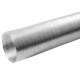 Ravne cevi FLEX RACES Motorsport Aluminum reflective air ducting tube (1m) - 16mm | race-shop.si