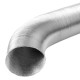 Ravne cevi FLEX RACES Motorsport Aluminum reflective air ducting tube (1m) - 16mm | race-shop.si