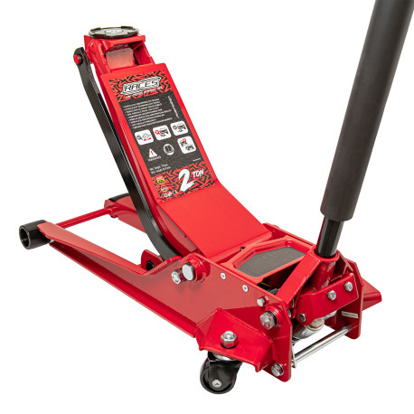 Dvigala, stojala in rampe RACES Ultra Low Profile (70mm) Hydraulic Trolley Jack 2T - Long Reach | race-shop.si