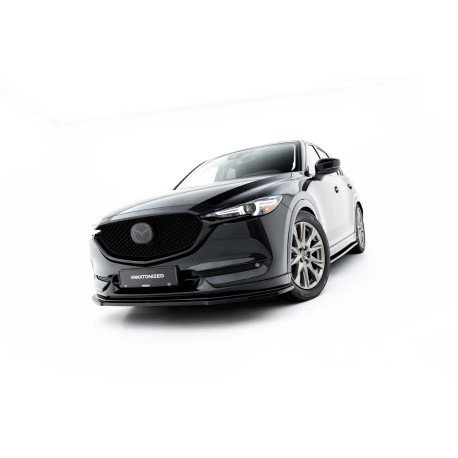 Body kit a vizuálne doplnky MAXTON DESIGN sprednji splitter za Mazda CX-5 Mk2, sijajno črna | race-shop.si