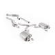 Izpušni sistemi Milltek Milltek Cat-back exhaust for Audi A4 2.0 TFSI Quattro Saloon/Avant (B9.5) 2021+ - Normal | race-shop.si
