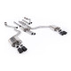 Milltek Cat-back exhaust resonated for Audi A6 3.0TFSI V6 (C7.5) (non-GPF) 2015-2018 - Carbon tips