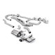 Milltek Cat-back exhaust (loudest) for Audi RS7 4.0 V8 bi-turbo (C8) (non-GPF) 2019+ - Polished tips