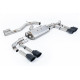 Izpušni sistemi Milltek Milltek GPF-back exhaust (louder) for Audi S3 Saloon/Sedan 310PS & 333PS (8Y) (GPF, Trims) 2020+ - Cerakote black tips | race-shop.si