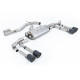Izpušni sistemi Milltek Milltek Cat-back exhaust part-resonated for Audi S3 Saloon/Sedan 310PS (8Y) (non-GPF) 2022+ - Carbon tips | race-shop.si