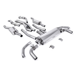 Milltek Cat-back exhaust for Audi SQ7 4.0 V8 TT (non-GPF) 2021+ - Resonated