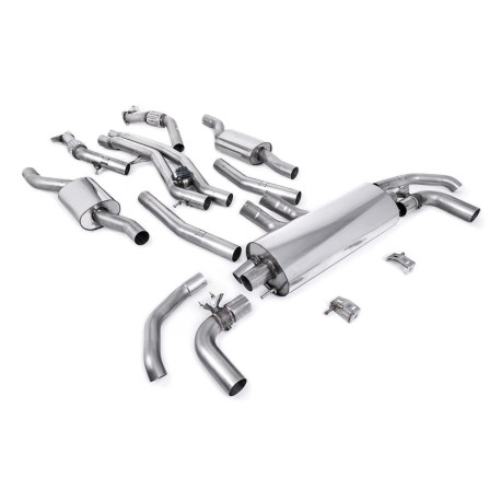 Izpušni sistemi Milltek Milltek GPF-back exhaust for Audi SQ7 4.0 V8 TT (GPF) 2021-2024 - Resonated | race-shop.si